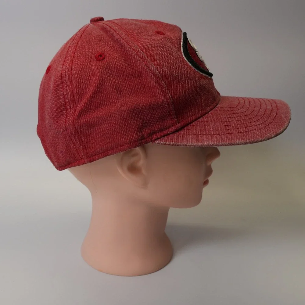 New Era San‎ Francisco 49ers Red Snapback Baseball Cap Adjustable Men